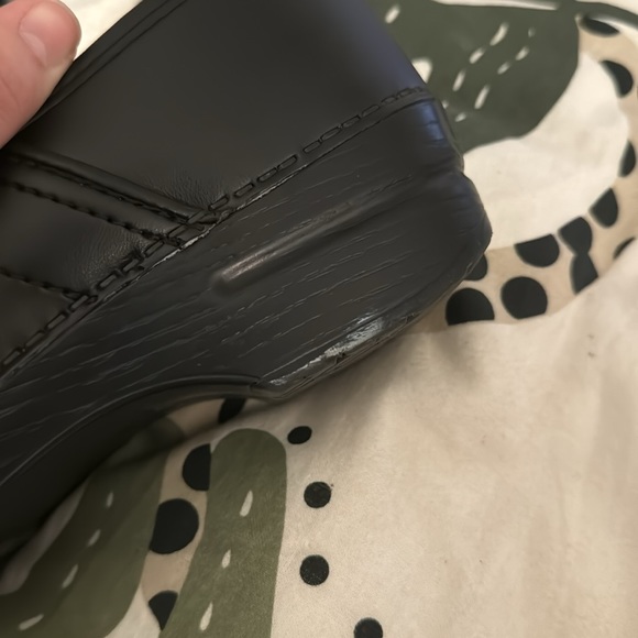 Dansko Black Leather Clogs - Picture 7 of 9